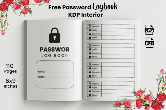 Download Free Password Logbook - Logbook Collection