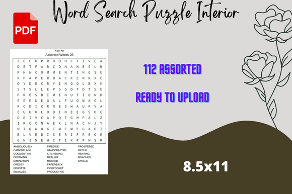 Download Assorted Word Search for Adults Interior - Adults interior Collection