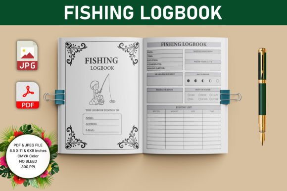 Download FISHING LOGBOOK KDP INTERIOR - Logbook Collection
