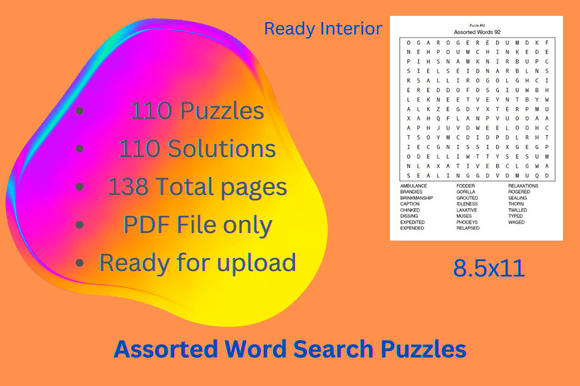 Download Word Search Puzzles for Adults Interior - Adults interior Collection