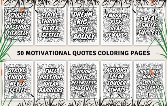 Download 50 Motivational Quotes Coloring Pages - Motivational quotes Collection